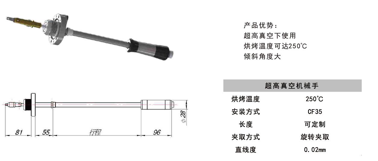 超高真空机械手(图1)