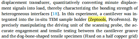 泽攸科技原位TEM