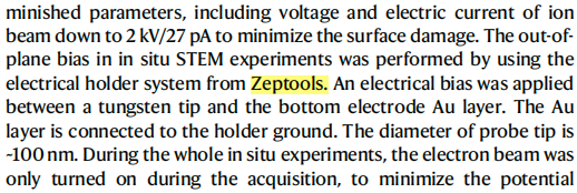 原位电子显微镜 原位电子显微镜
